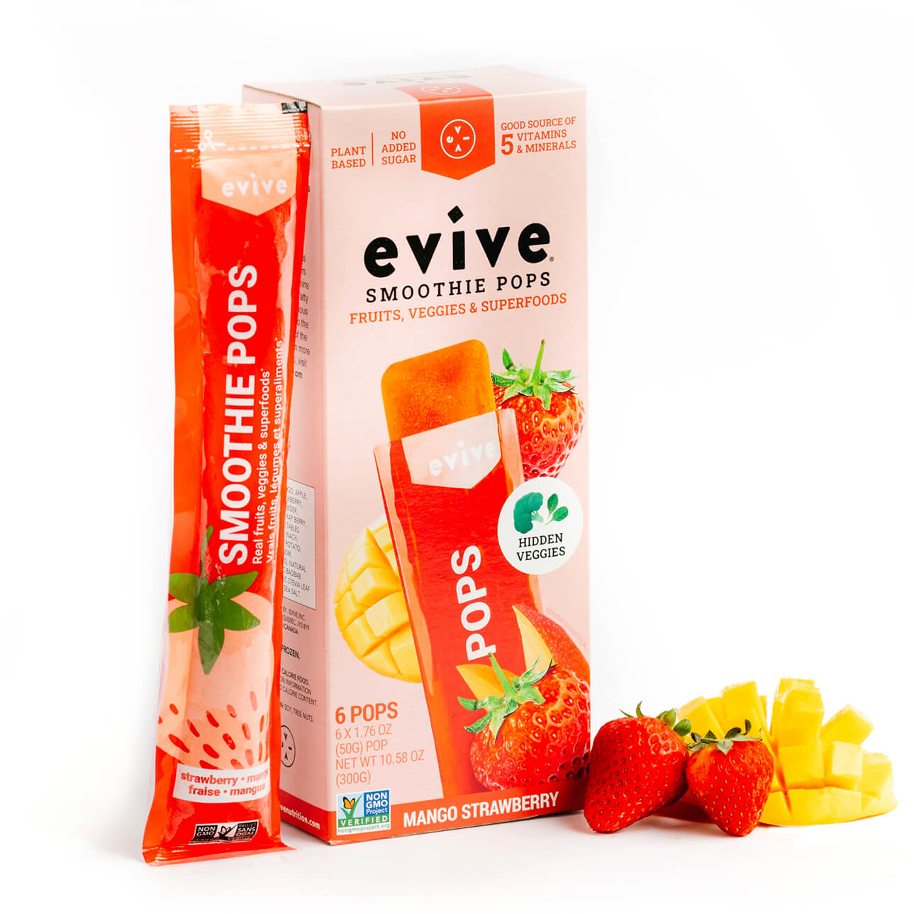 Smoothie POPS Strawberry Mango